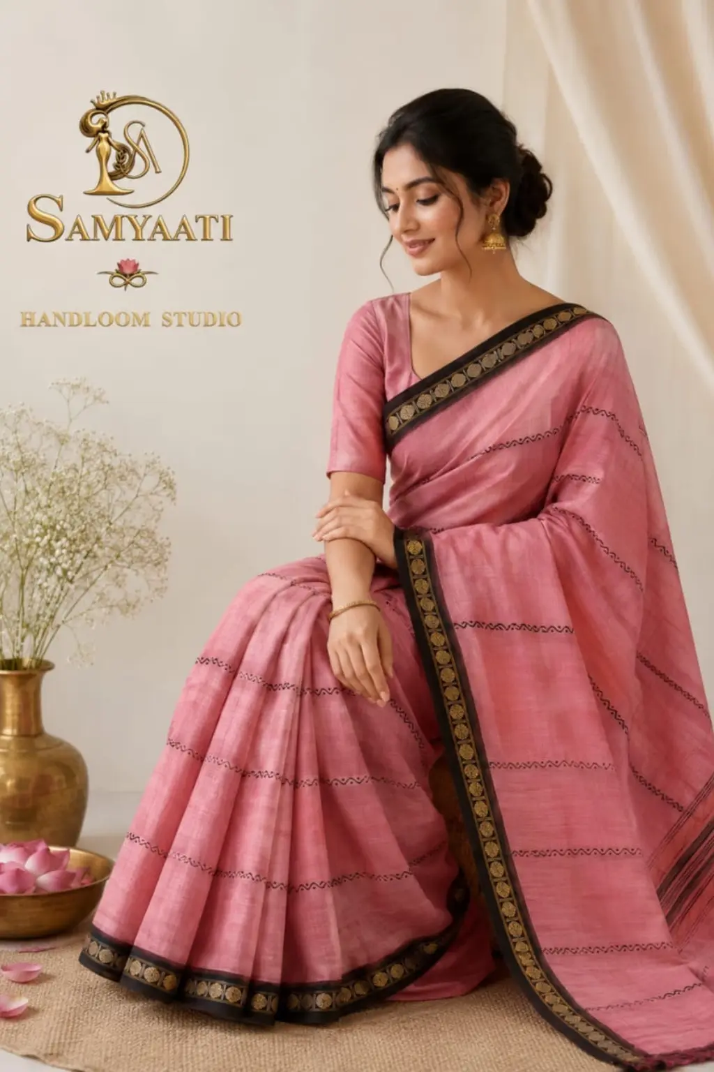 Traditional Handloom Narayanpet cotton saree