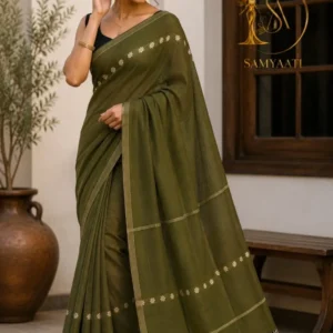 Traditional Handloom Narayanpet cotton saree