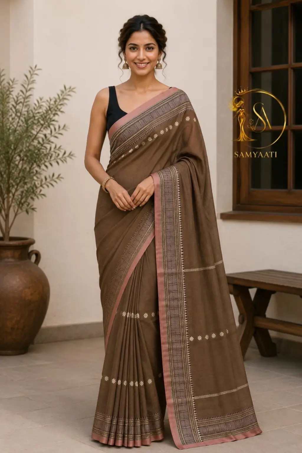 Traditional Handloom Narayanpet cotton saree