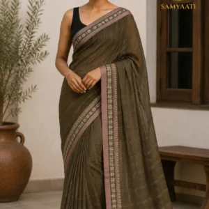 Traditional Handloom Narayanpet cotton saree